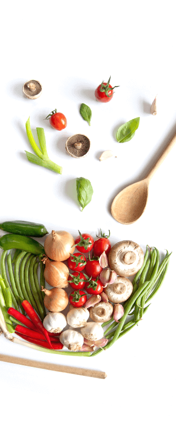 Foto de diversos legumes